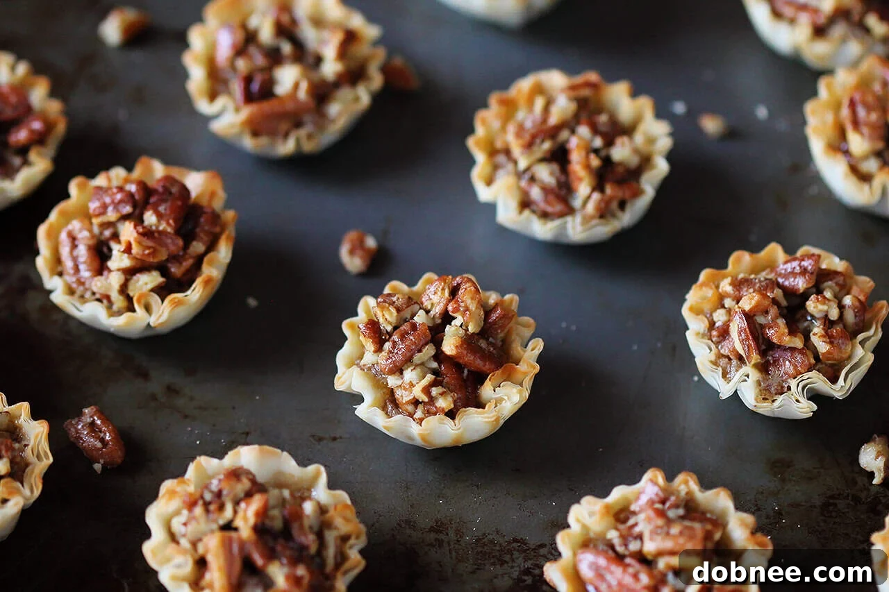 Easy Mini Pecan Tarts