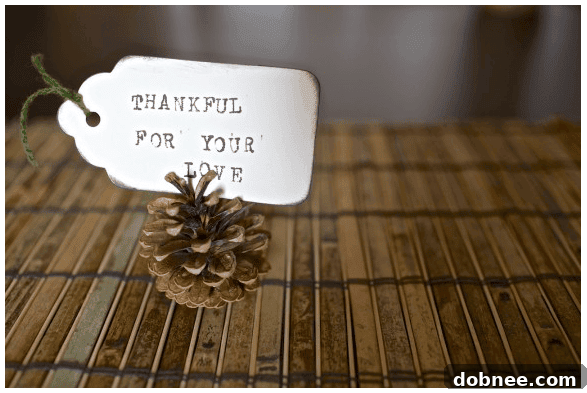 DIY Pinecone Place Cards - A charming and easy-to-make craft idea, perfect for adding a natural, festive touch to your holiday table settings.