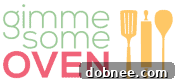 Gimme Some Oven Logo - A warm and inviting logo representing delicious recipes and culinary adventures.