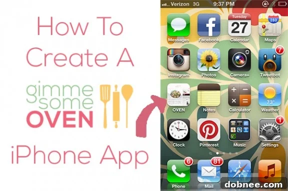 How to Create an iPhone App Icon for Your Favorite Blog or Website