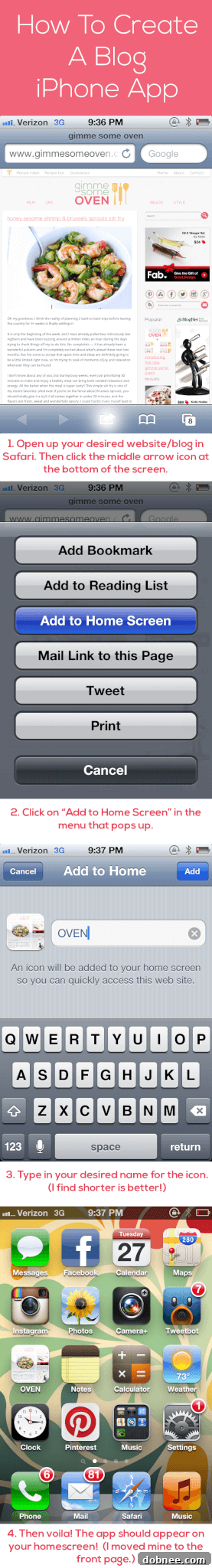 Detailed Steps to Add a Website to Your iPhone Home Screen
