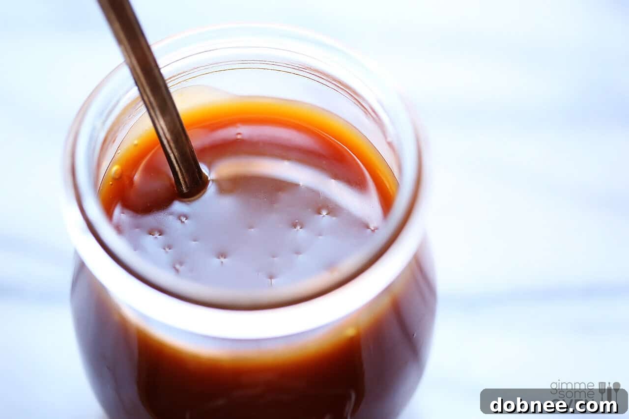 Delicious Microwave Caramel Sauce