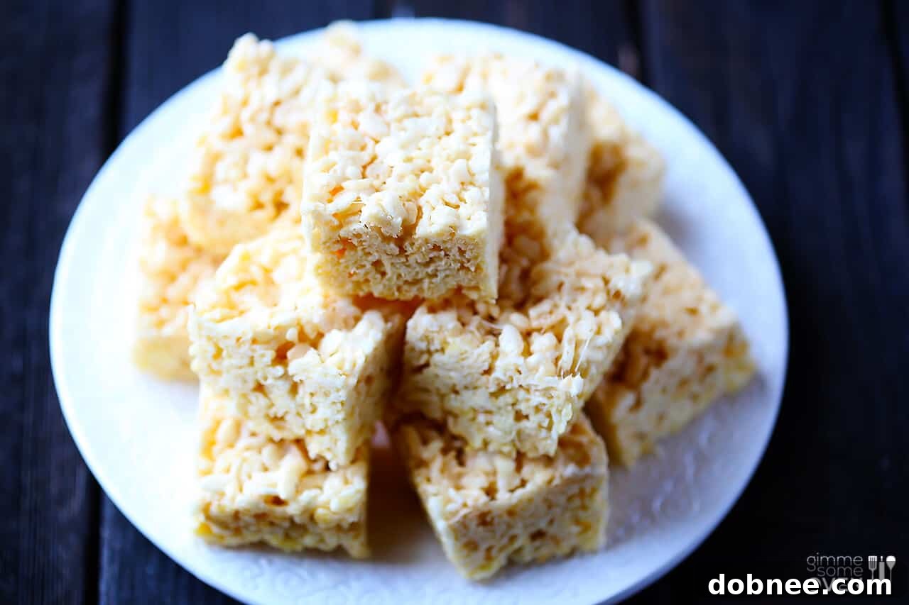 Coconut Oil Rice Krispie Treats featured in a recipe card