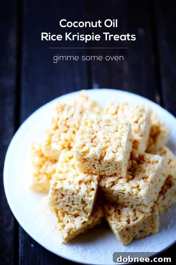 Batch of Coconut Oil Rice Krispie Treats - Ready to Serve