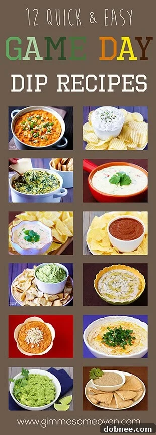 Delicious Game Day Dip Recipes
