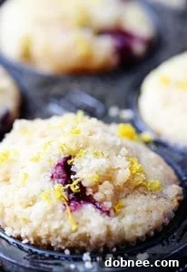 Lemon Blueberry Muffins Recipe | gimmesomeoven.com