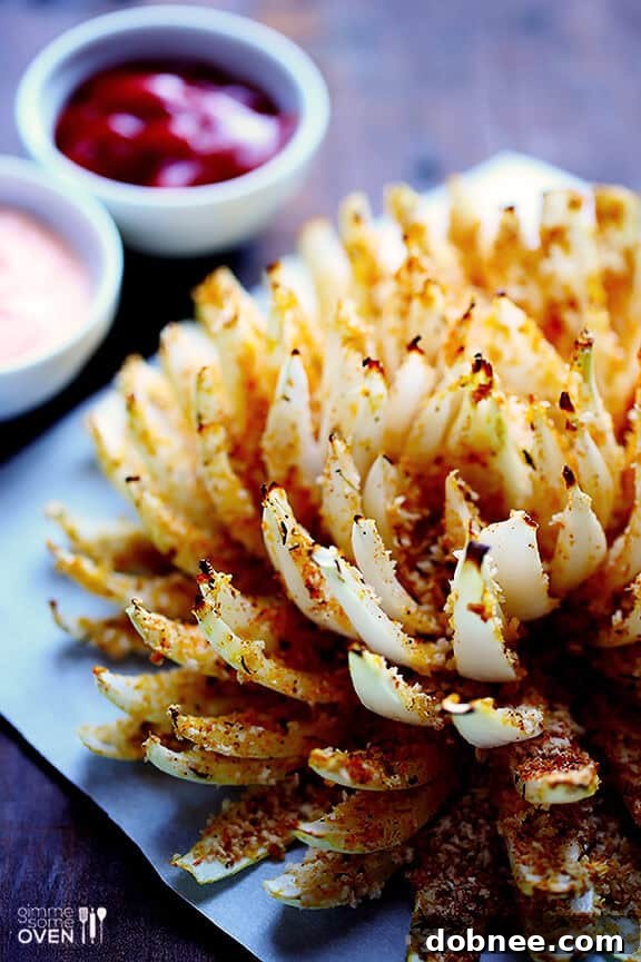 Onion coated with panko breadcrumbs