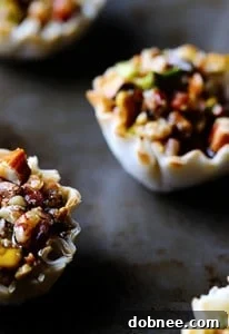 Recipe image for Baklava Cups, featuring a close-up of the dessert