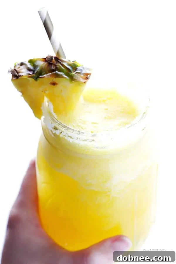 Tropical Pineapple Margaritas 2 Refreshing Fresh Pineapple Margaritas