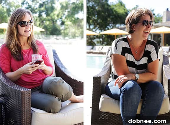 Meeting Brenda and Heather, the delightful 'farmgirls' bloggers