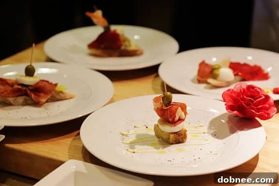 Food bloggers' competitive spirit during the tapas challenge