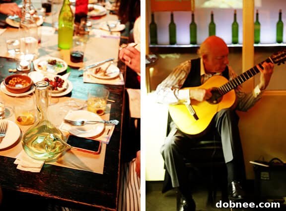 Celebrating with great food, friends, and music at Mundaka