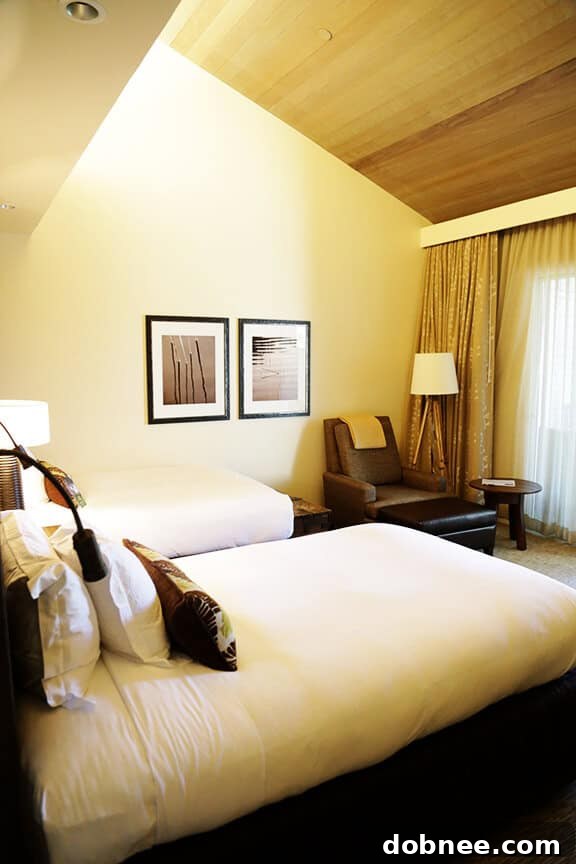 Cozy and inviting cabin accommodations at Carmel Valley Ranch