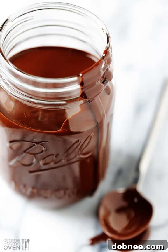 Homemade Magic Shell hardening over ice cream