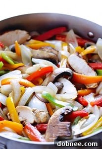 Margarita Chicken Fajitas