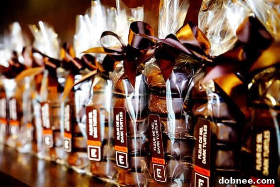 Exquisite Chocolate Displays at Christopher Elbow