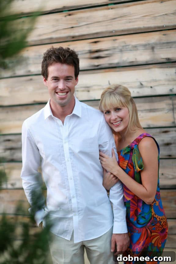 Cameron and Emily, a joyous couple