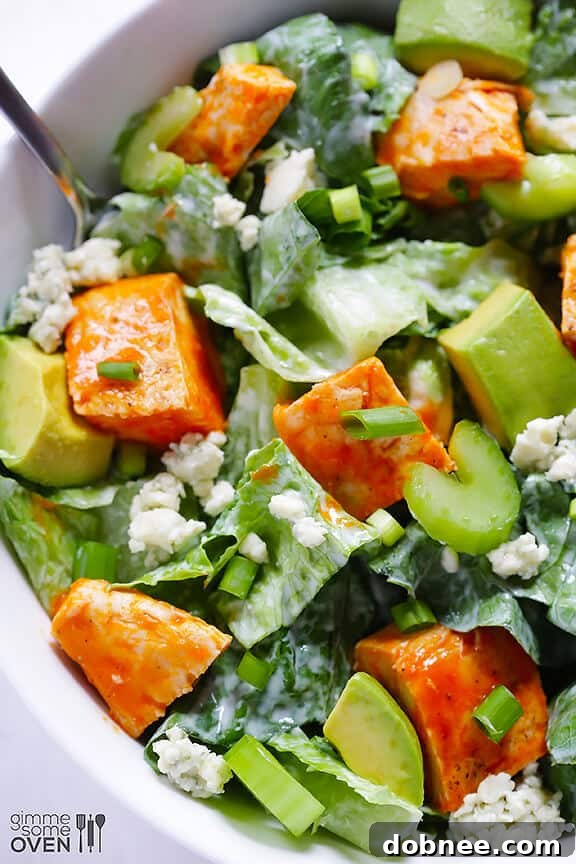 Buffalo Chicken Salad Recipe | gimmesomeoven.com