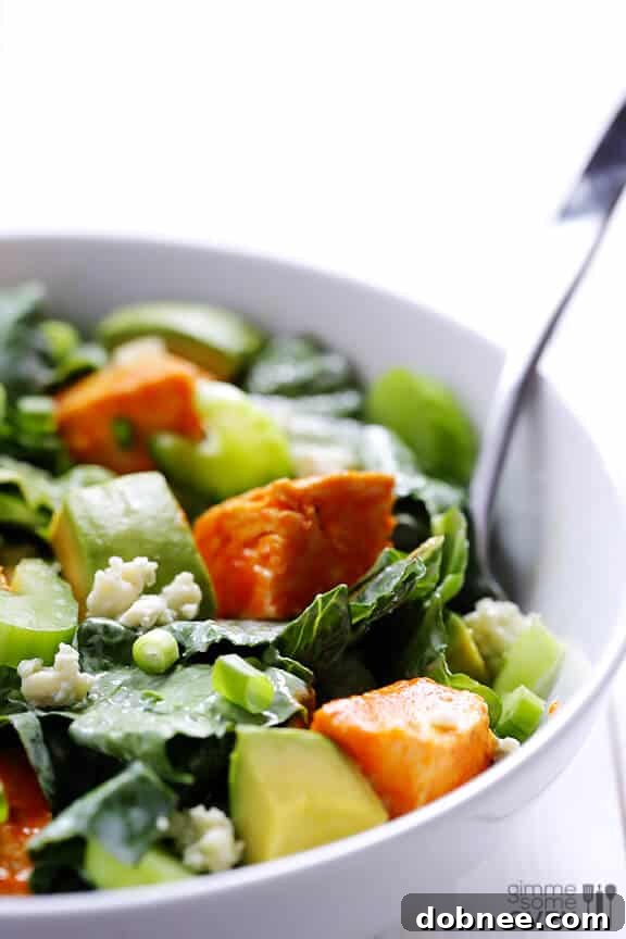Buffalo Chicken Salad Recipe | gimmesomeoven.com