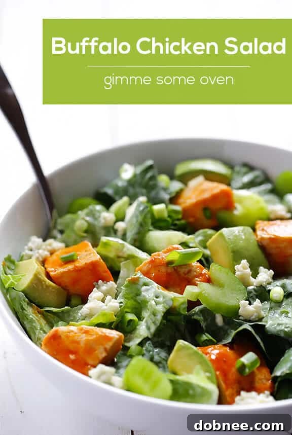 Buffalo Chicken Salad Recipe | gimmesomeoven.com