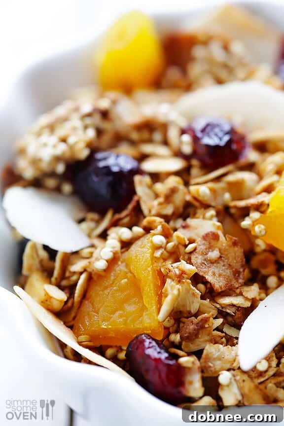 Customizing Your Quinoa Granola with Favorite Fruits and Nuts
