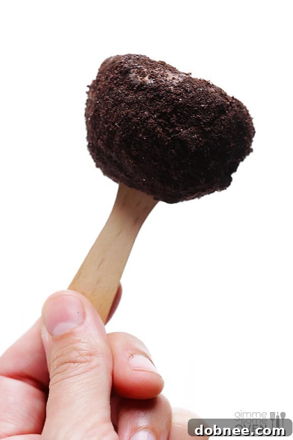 Beautifully arranged Oreo Ice Cream Truffles, highlighting their appeal