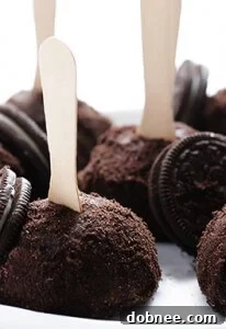 Oreo Ice Cream Truffles recipe card image