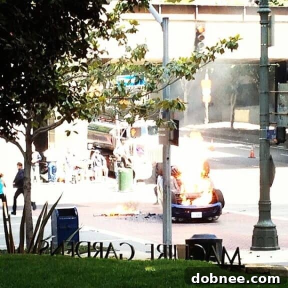 Filming a high-speed police chase scene for a Nike commercial in LA