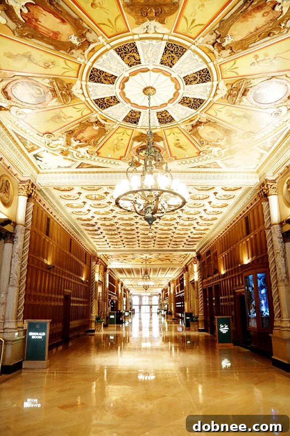 The grand and historic Millennium Biltmore Hotel in Los Angeles