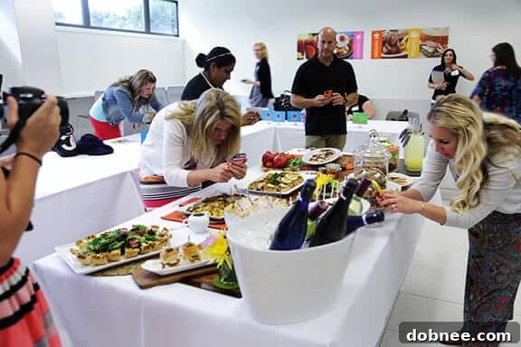 Blogging Paparazzi Captures Janice Stahl's Stunning Food Spread | gimmesomeoven.com