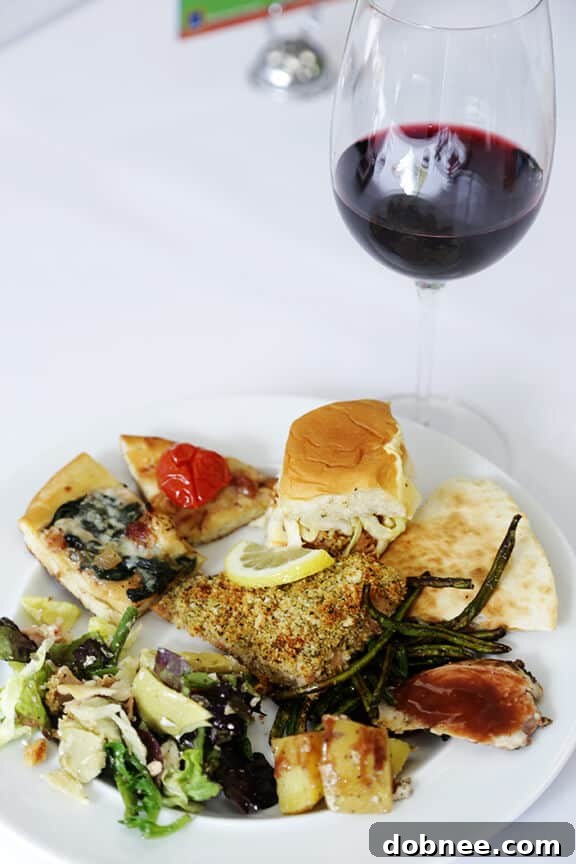 Enjoying the ALDI Test Kitchen Feast | gimmesomeoven.com