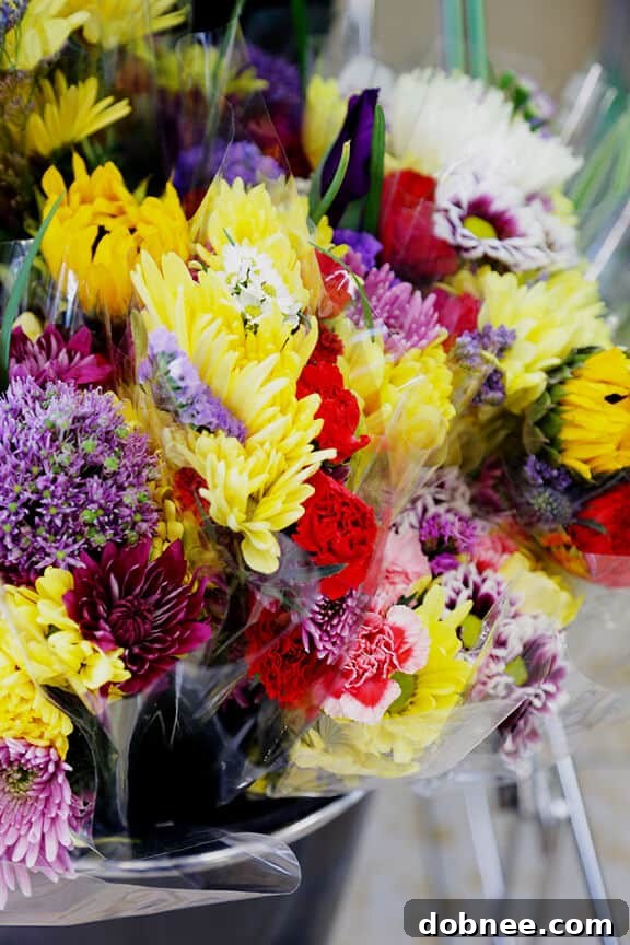Beautiful and Affordable Bouquets at ALDI | gimmesomeoven.com