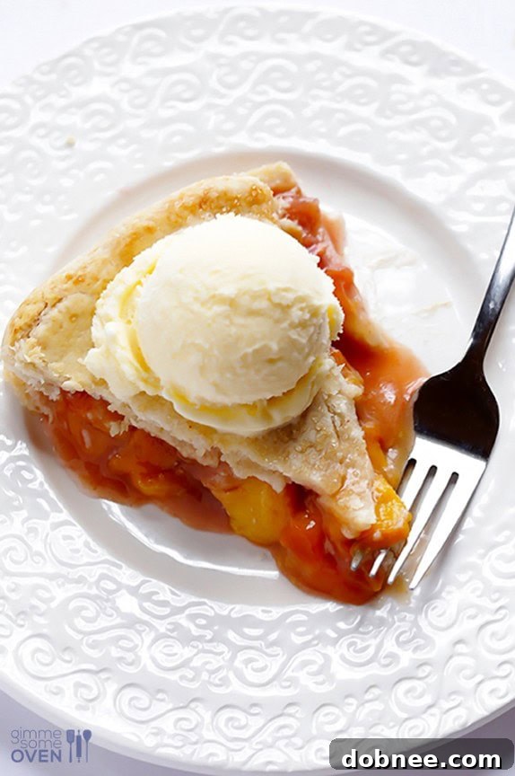 Close-up of the rustic, homemade pie crust