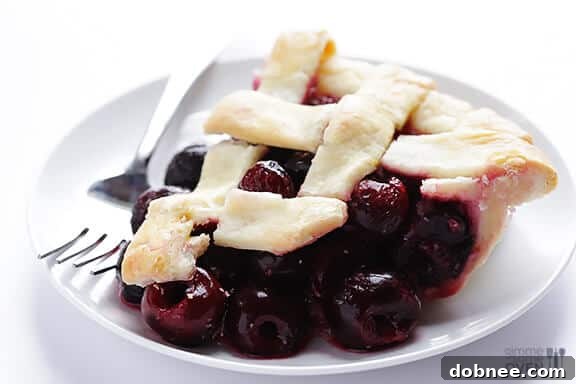 Delicious Sweet Cherry Pie