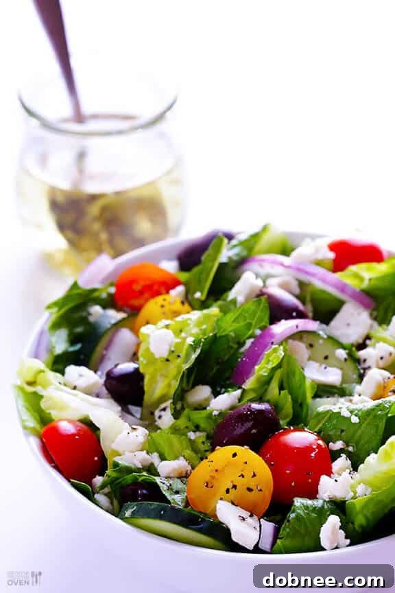 Friendship and Delicious Food: A Greek Salad Tribute