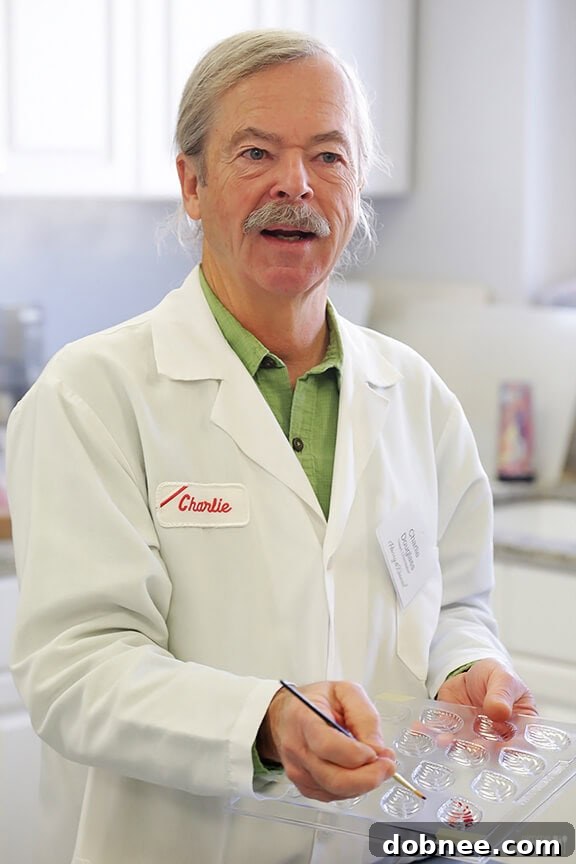 Meeting Charlie: The Head Chocolatier at Harry & David's Chocolate Factory