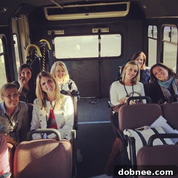 Back to Harry & David: Our Blogger Bus Ready for More Culinary Delights