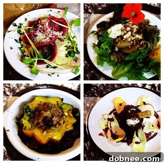 Culinary Artistry: Each Dish Adorned with Fresh Flowers at Penny & Lulu