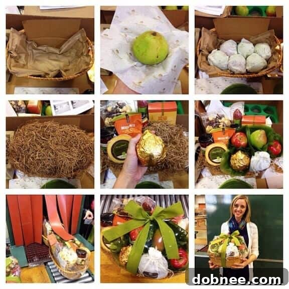 A Personal Touch: My Hand-Tied Harry & David Gift Basket for Mama