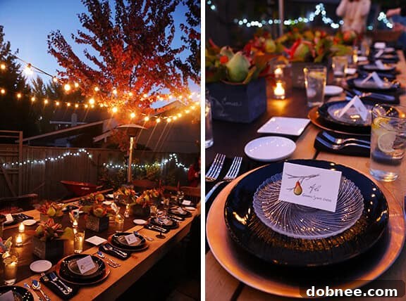 A Warm Welcome Dinner: Sandy of Reluctant Entertainer Hosts Harry & David Bloggers