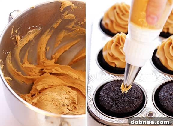 Peanut Butter Frosting for Cupcakes