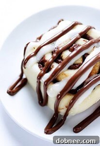 Nutella Cinnamon Rolls - Recipe Card Image