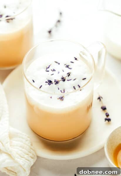 London Fog Latte (Earl Grey Latte) - A perfect tea latte recipe.