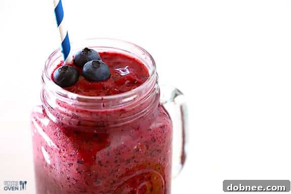 Boost your brain with this delicious Blueberry Avocado Smoothie, packed with ingredients for enhanced cognitive function and memory.