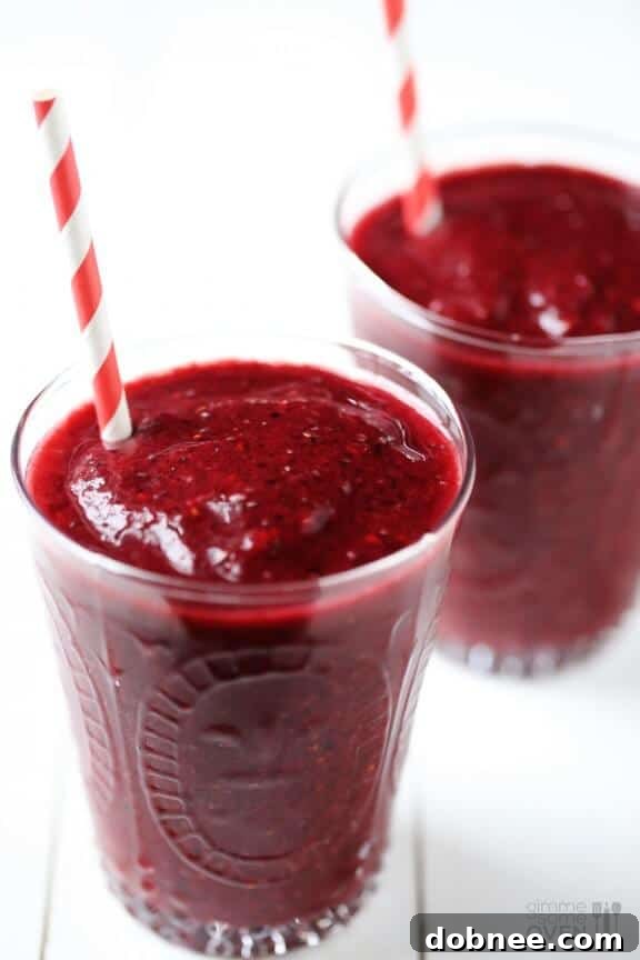 Enjoy the simple goodness of our Easy Berry Smoothie, perfect for any time of day.
