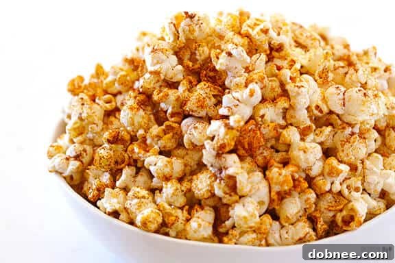 Taco Popcorn | A flavorful and healthy snack for movie nights