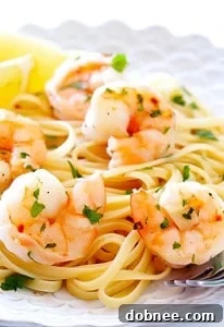 Skinny Shrimp Scampi Recipe Thumbnail