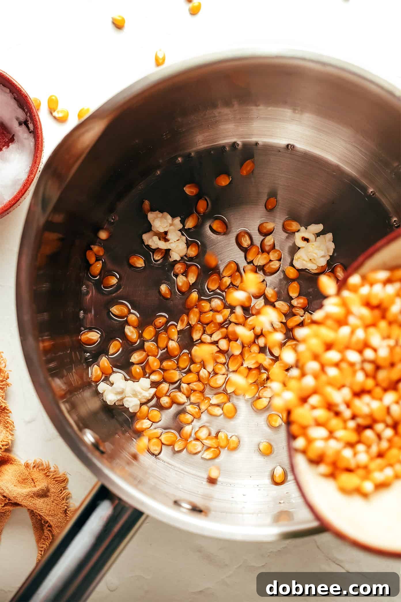 Ingredients for Nooch Popcorn