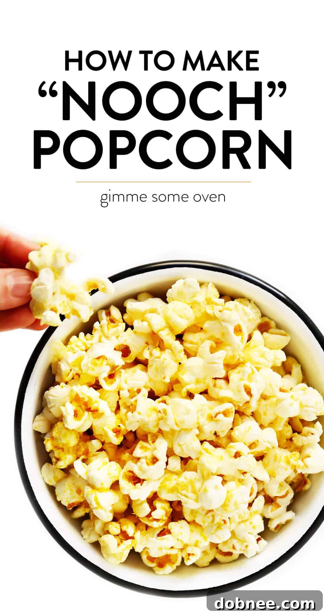 Delicious Nooch Popcorn Recipe ready to eat