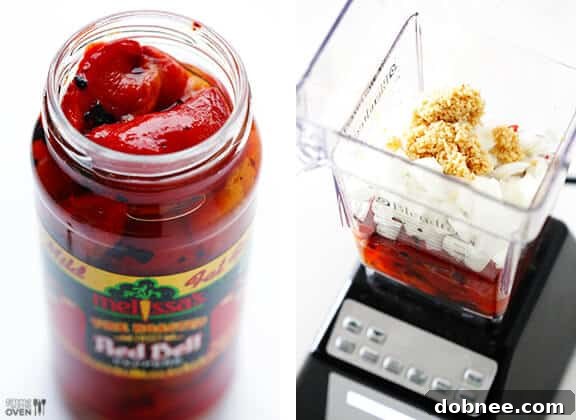 Simple Steps for Roasted Red Pepper Sauce Preparing Roasted Red Pepper Sauce